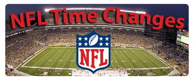 NFL Time Changes